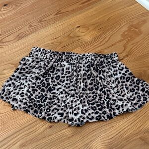 Leopard Print Girl Shorts
